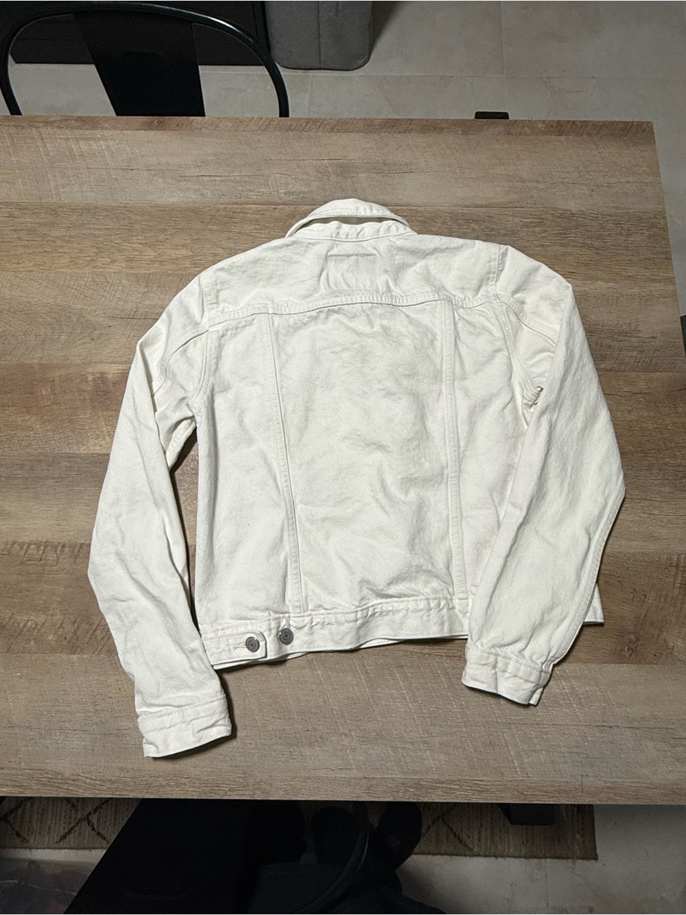 Levi's® Premium TRUCKER JACKET | White | Men’s Size Large - Picture 5 of 6